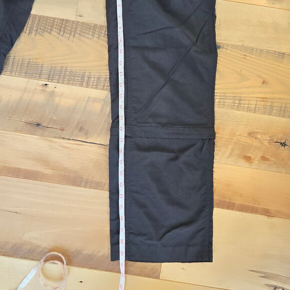 Women's The North Face Convertible Pant Black Size 8 - Picture 4 of 7